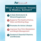 Pet Scholars Advanced Vitamin & Mineral Support - Dog Supplements & Vitamins 6