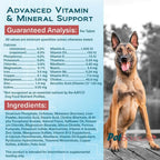 Pet Scholars Advanced Vitamin & Mineral Support - Dog Supplements & Vitamins 7