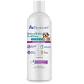 Pet Scholars Oatmeal & Aloe Conditioner bottle for dogs and cats on a white background