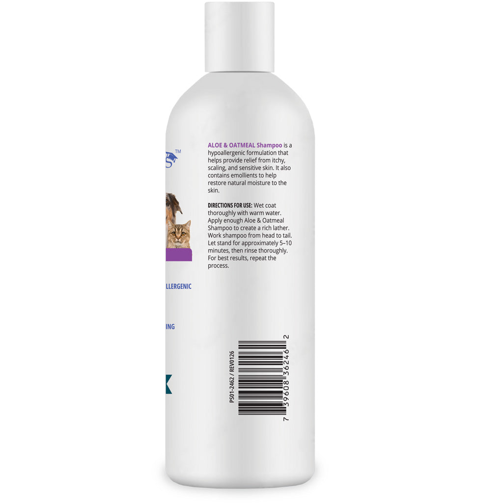 Pet Scholars Oatmeal & Aloe Shampoo Skin Soothing Itch-Relief (16 fl oz) - Pet Shampoo & Conditioner 7