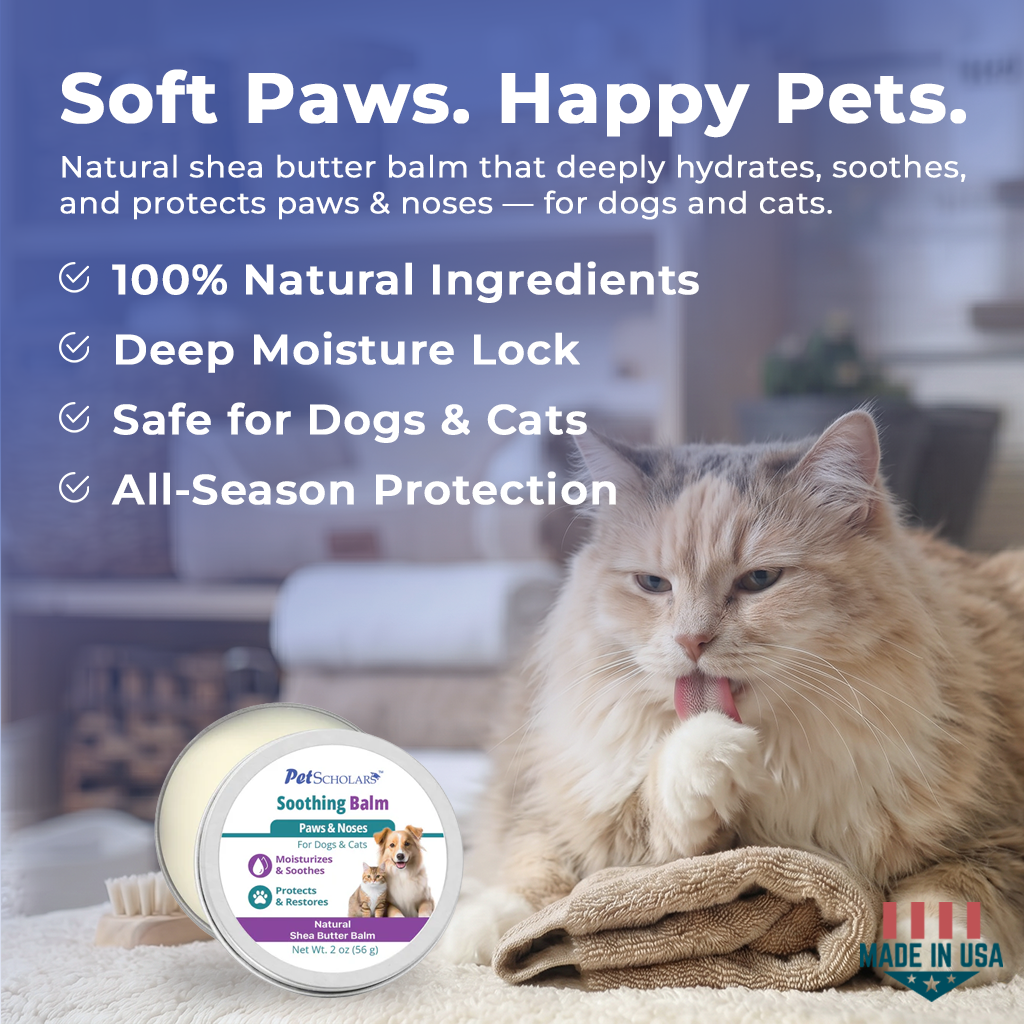 Pet Scholars Soothing Natural Shea Butter Balm for Dogs & Cats - Dog & Cat Grooming 3